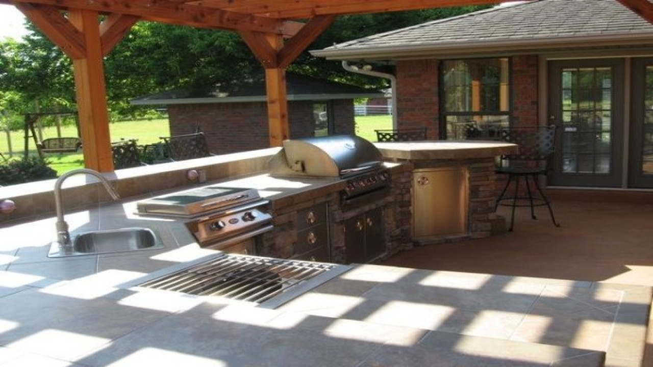 Outdoor Kitchen Kits Lowes
 Lowes outdoor fireplace outdoor kitchen kits costco
