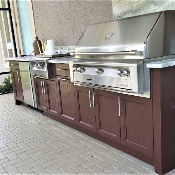 Outdoor Kitchen Naples
 NAUTILUS POLYMER CABINETRY