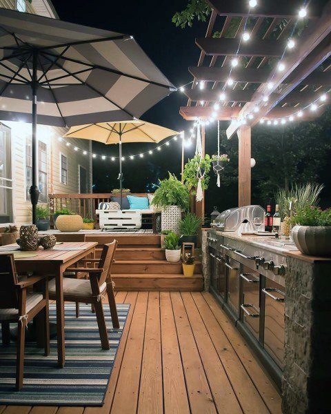 Outdoor Kitchen Patio Designs
 Top 60 Best Outdoor Kitchen Ideas Chef Inspired Backyard