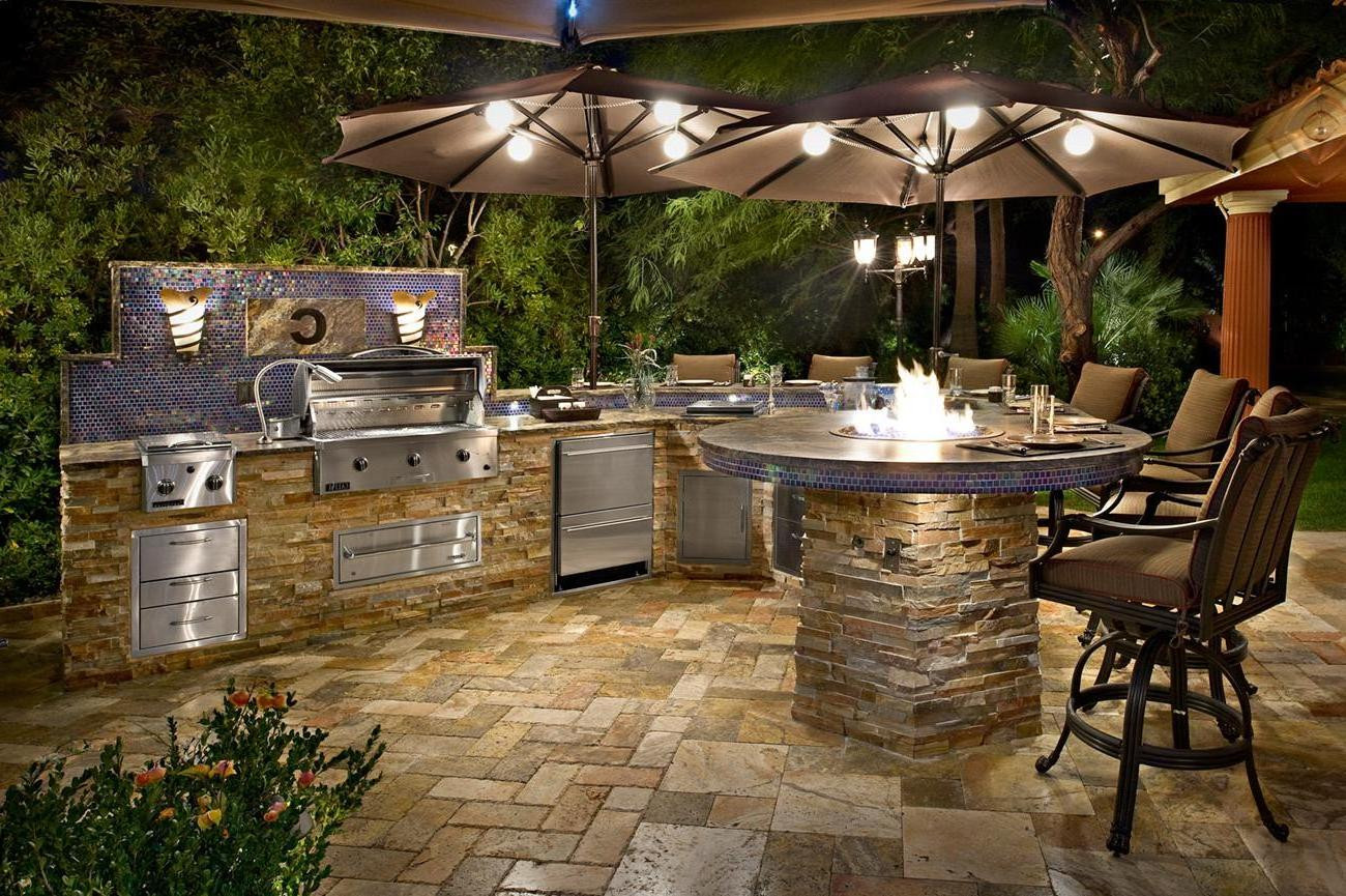 Outdoor Kitchen Pictures
 Retaining wall Block or Sleeper Page 1 Homes