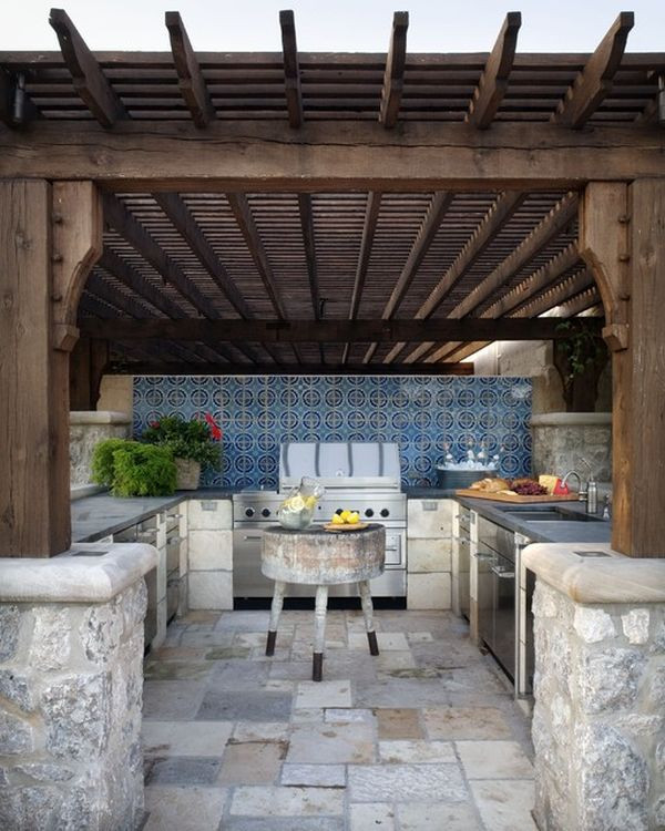 Outdoor Kitchen Pictures
 Outdoor Kitchen Designs Featuring Pizza Ovens Fireplaces
