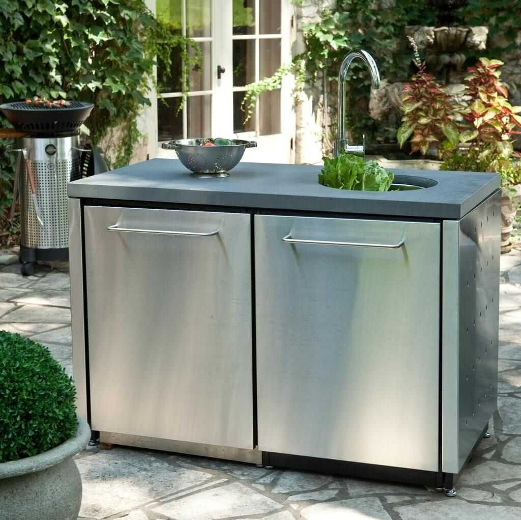 25 Best Outdoor Kitchen Sink and Cabinet - Home, Family, Style and Art ...