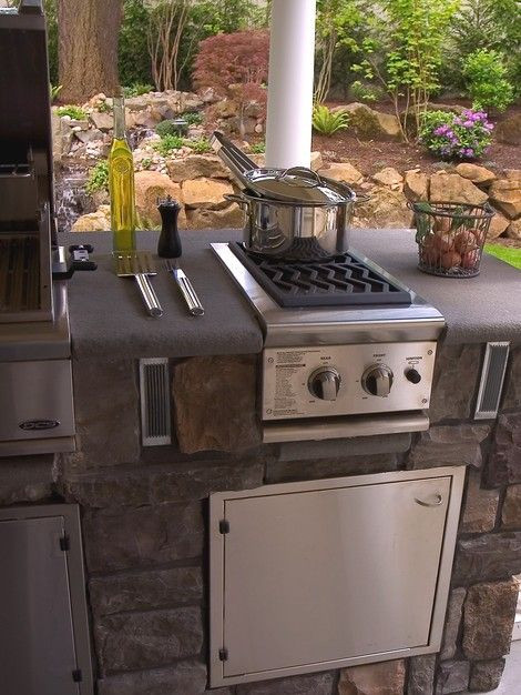 Outdoor Kitchen Stove
 47 best images about Outdoor Kitchens on Pinterest