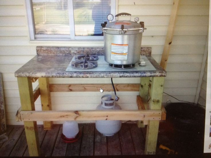 Outdoor Kitchen Stove
 Outdoor canning stove Outdoor Kitchen