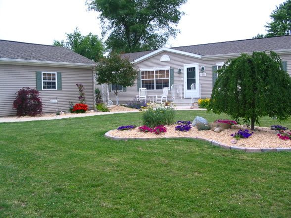 Outdoor Landscape Around House
 Landscaping Ideas for Mobile Homes Mobile & Manufactured