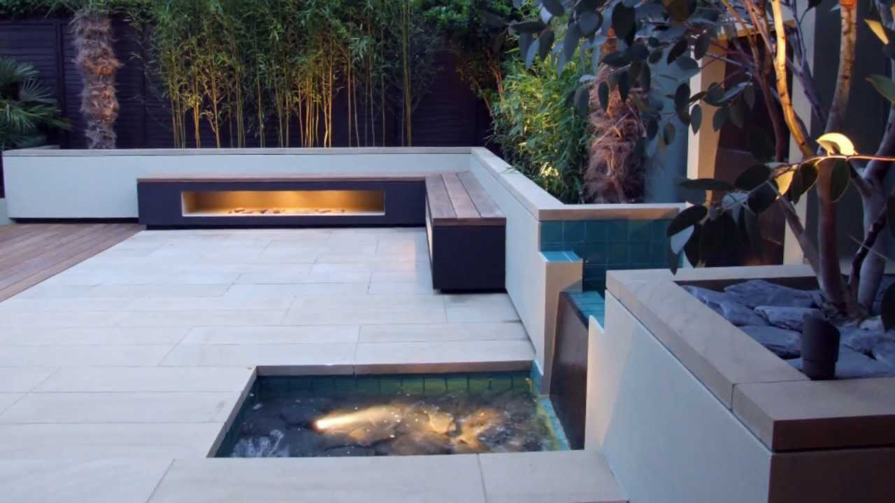 Outdoor Landscape Backyard
 Contemporary landscaping of a north London back garden by