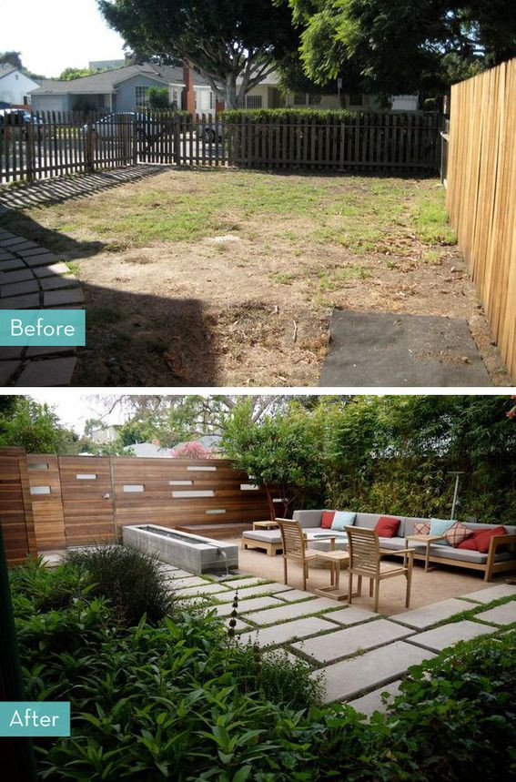 Outdoor Landscape Before And After
 Before and After 5 Inspiring Porch and Patio Makeovers