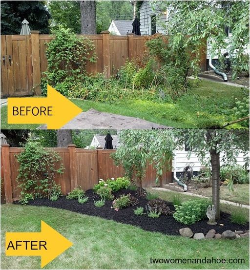 Outdoor Landscape Before And After
 158 best Garden makeovers images on Pinterest