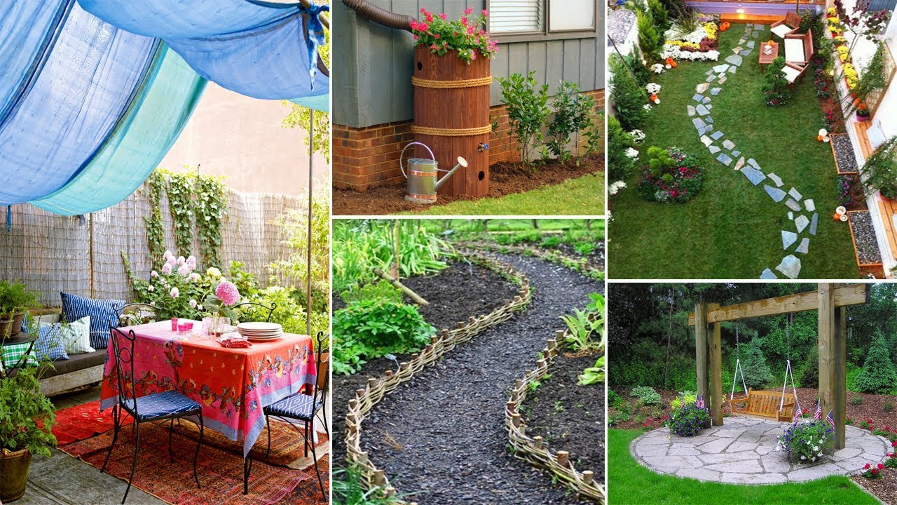 Outdoor Landscape On A Budget
 Easy and Creative DIY for Backyard ideas on a Bud