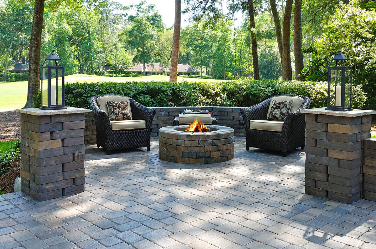 Outdoor Landscape Pavers
 Paver Patio Ideas with Useful Function in Stylish Designs