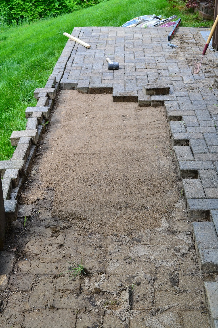 Outdoor Landscape Pavers
 Repairing Sunken Patio Pavers