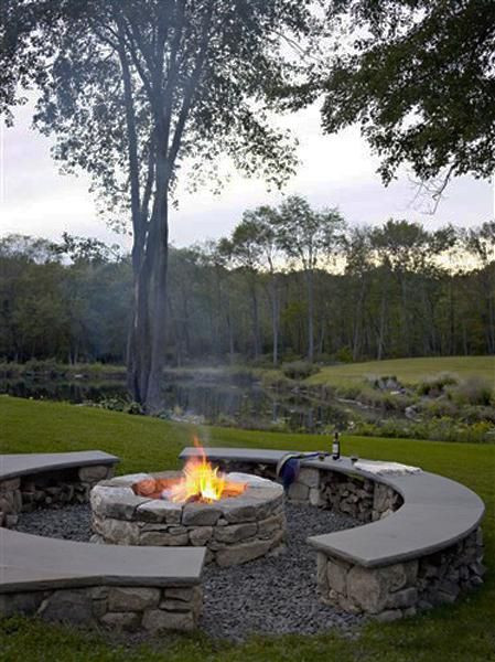 Outdoor Landscape Seating
 Totally Awesome Do It Yourself Backyard Ideas