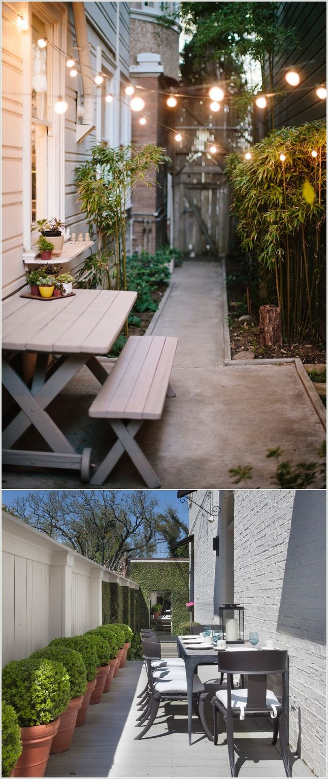 Outdoor Landscape Small Space
 10 Awesome Ideas to Design Long and Narrow Outdoor Spaces
