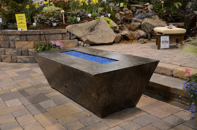 Outdoor Patio Gas Fire Pit
 Outdoor Gas Fire Pit Contemporary Patio Denver by