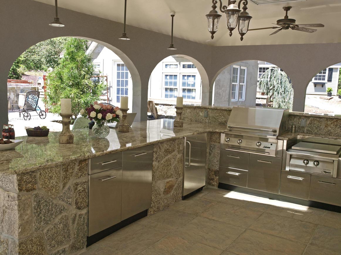 Outdoor Patio Kitchen Designs
 Outdoor Kitchens Danver Stainless Steel Cabinetry