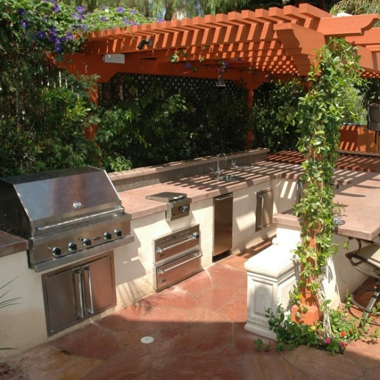 Outdoor Patio Kitchen Designs
 95 Cool Outdoor Kitchen Designs DigsDigs