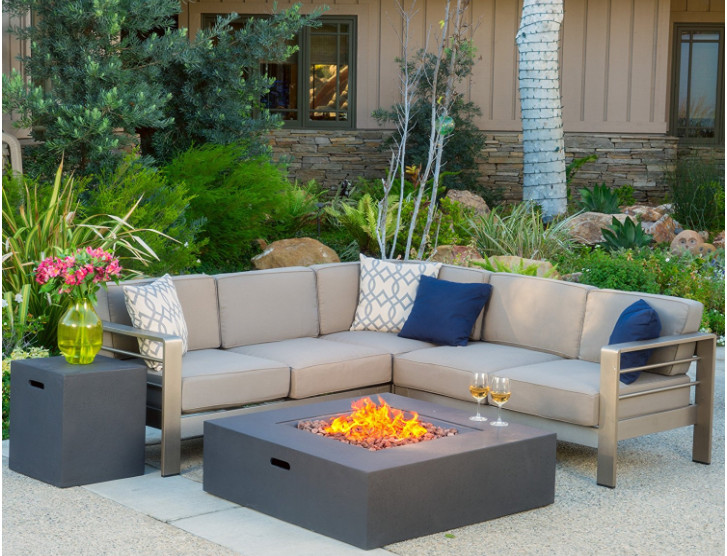 Outdoor Sectional With Firepit
 Best Patio Furniture with Fire Pit Costculator