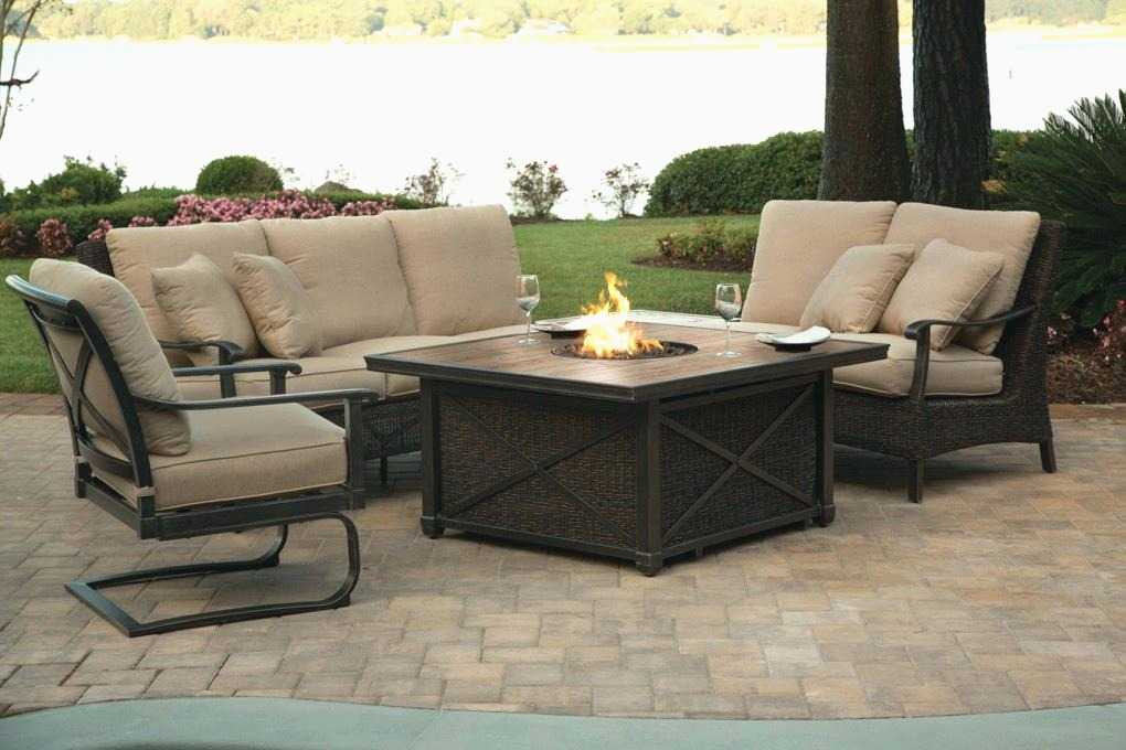 Outdoor Sectional With Firepit
 Sectional Firepit Outdoor Patio Furniture With Fire Pit