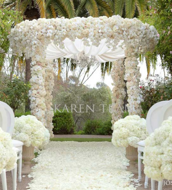 Outdoor Wedding Decoration Ideas
 Wedding Inspiration An Outdoor Ceremony Aisle Wedding Bells