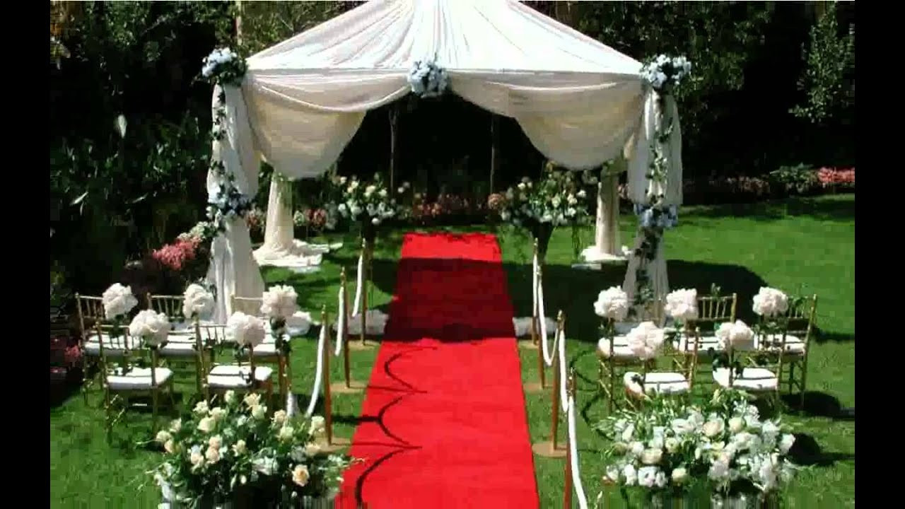 Outdoor Wedding Decoration Ideas
 Cheap Outdoor Wedding Ideas Design Decoration [ilcebasa