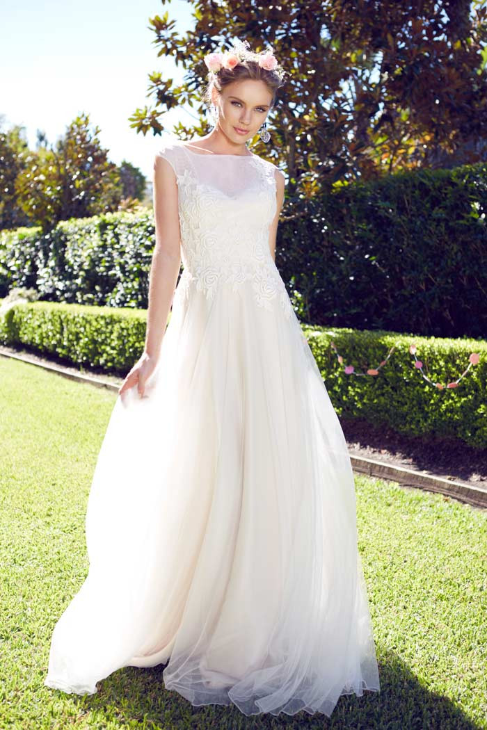 Outside Wedding Dresses
 Garden Wedding Dresses for the Bride and her Girls