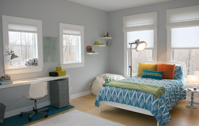 Paint Colors For Kids Rooms
 Teen Room Transitional Kids new york by LJL Design llc