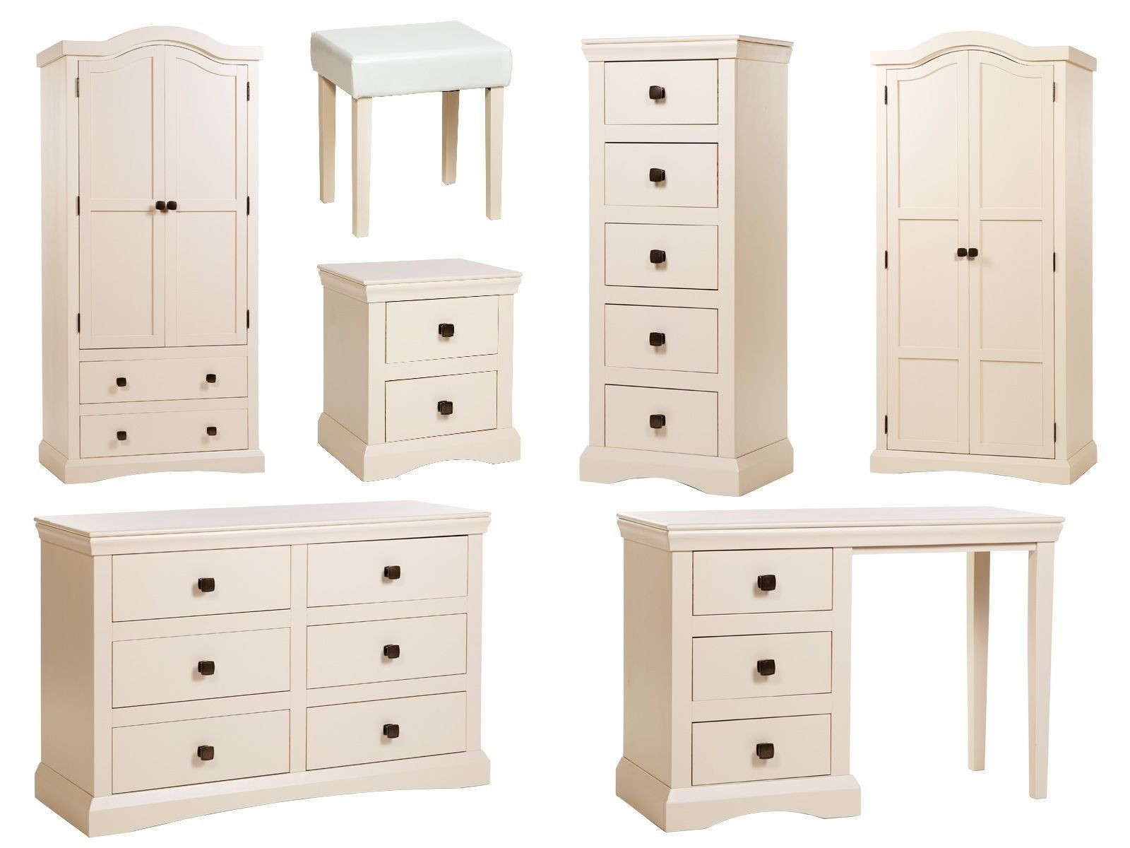 Painted Bedroom Sets
 Cream Painted Shabby Chic Wood Bedroom Furniture
