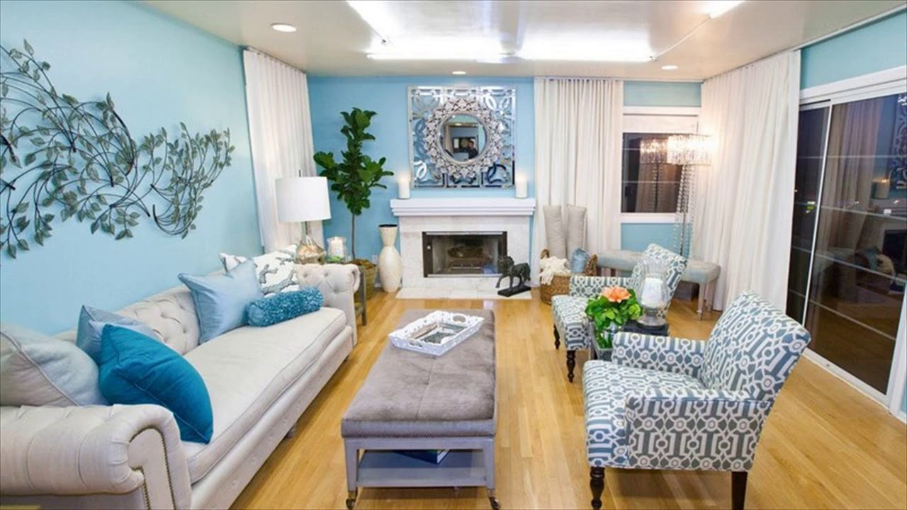 Painting A Living Room
 Sky Blue Living Room Paint Colors