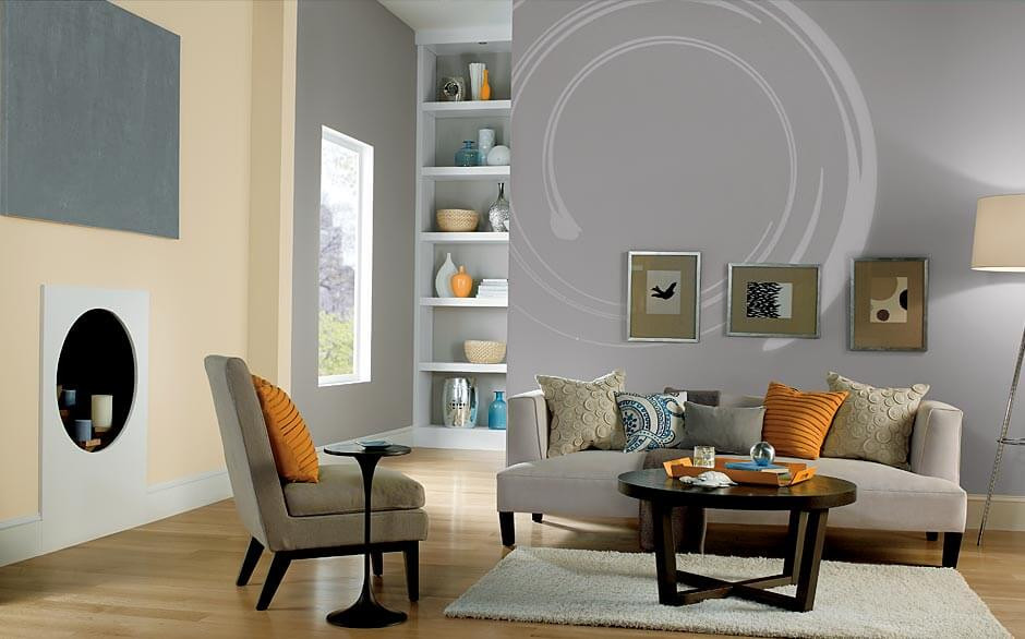 Painting For Living Room
 Modern Colour Styles for Painting Your Living Room