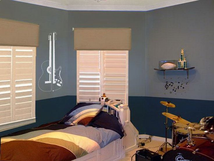 Painting Ideas For Boy Bedroom
 11 best images about Teen boy bedroom ideas on Pinterest