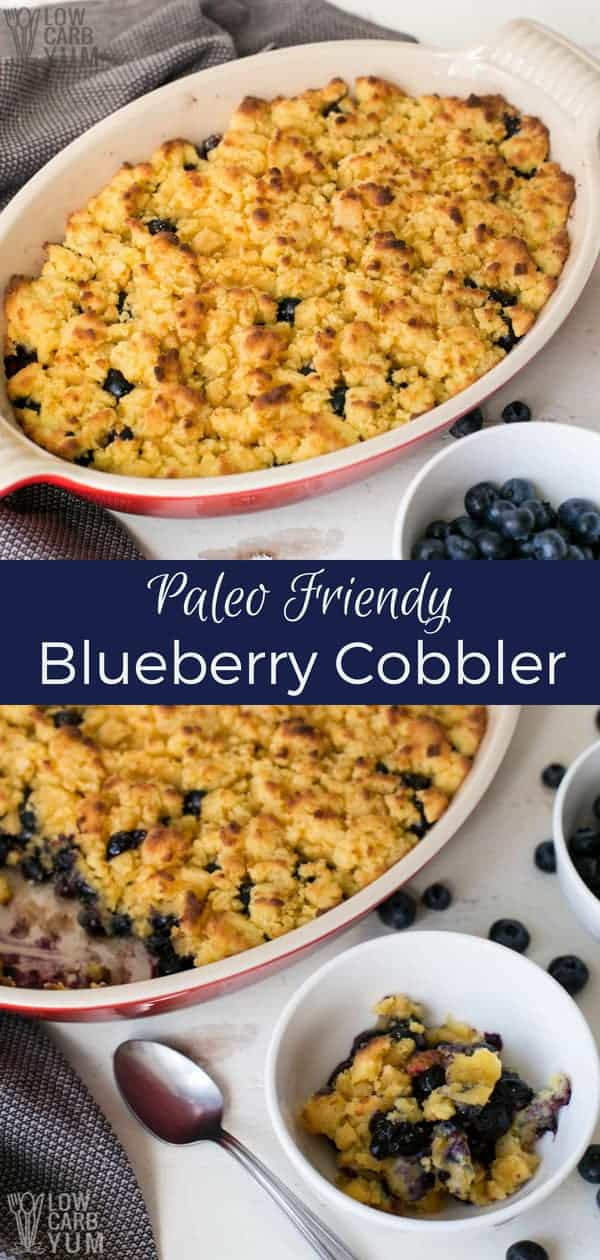 Paleo Blueberry Cobbler
 Paleo Berry Cobbler Blueberry Dessert Gluten Free