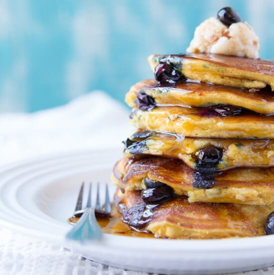 Paleo Blueberry Pancakes
 Fluffy Blueberry Paleo Pancakes Wellness Media