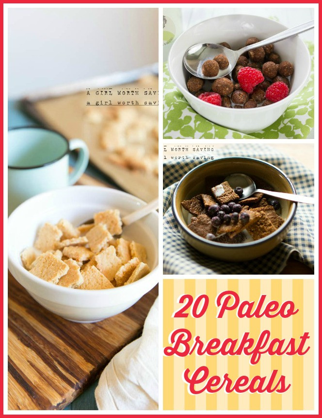 Paleo Breakfast Cereals
 20 Paleo Breakfast Cereal Recipes