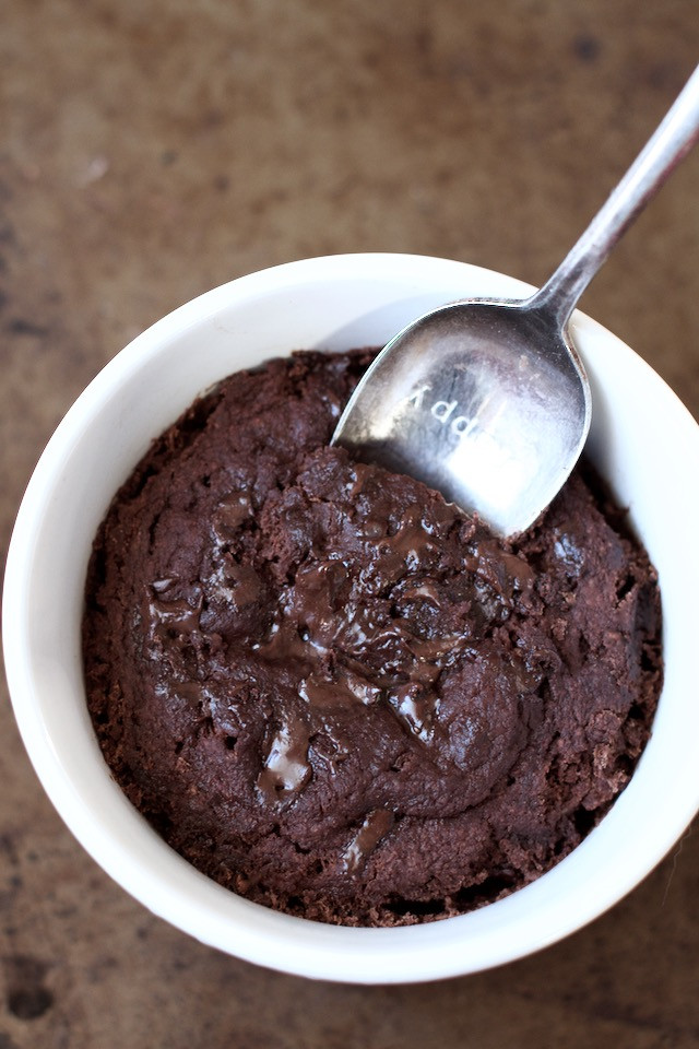 Paleo Brownies In A Mug
 Healthy Two Minute Brownie