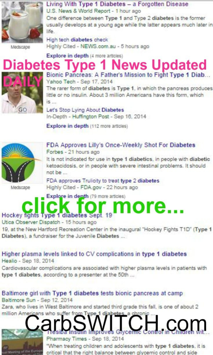 Paleo Diet And Type 1 Diabetes
 Diabetes Type 1 t recipes symptoms vs type 2 treatment