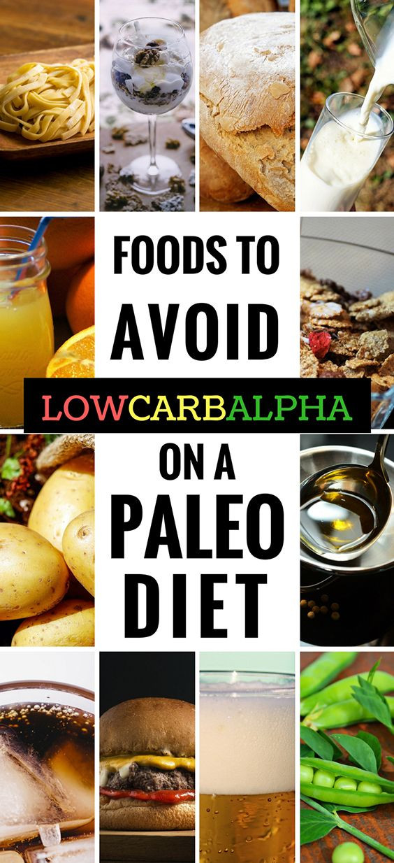 Paleo Diet Restrictions
 Foods to Avoid a Paleo Diet