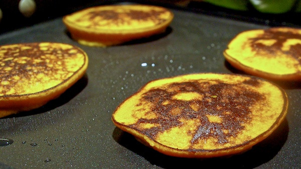 Paleo Sweet Potato Pancakes
 Paleo Sweet Potato Pancakes with Cinnamon Apples