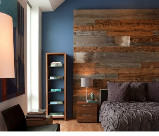 Pallet Wall Bedroom
 DIY wooden pallets furniture 20 ideas for your home