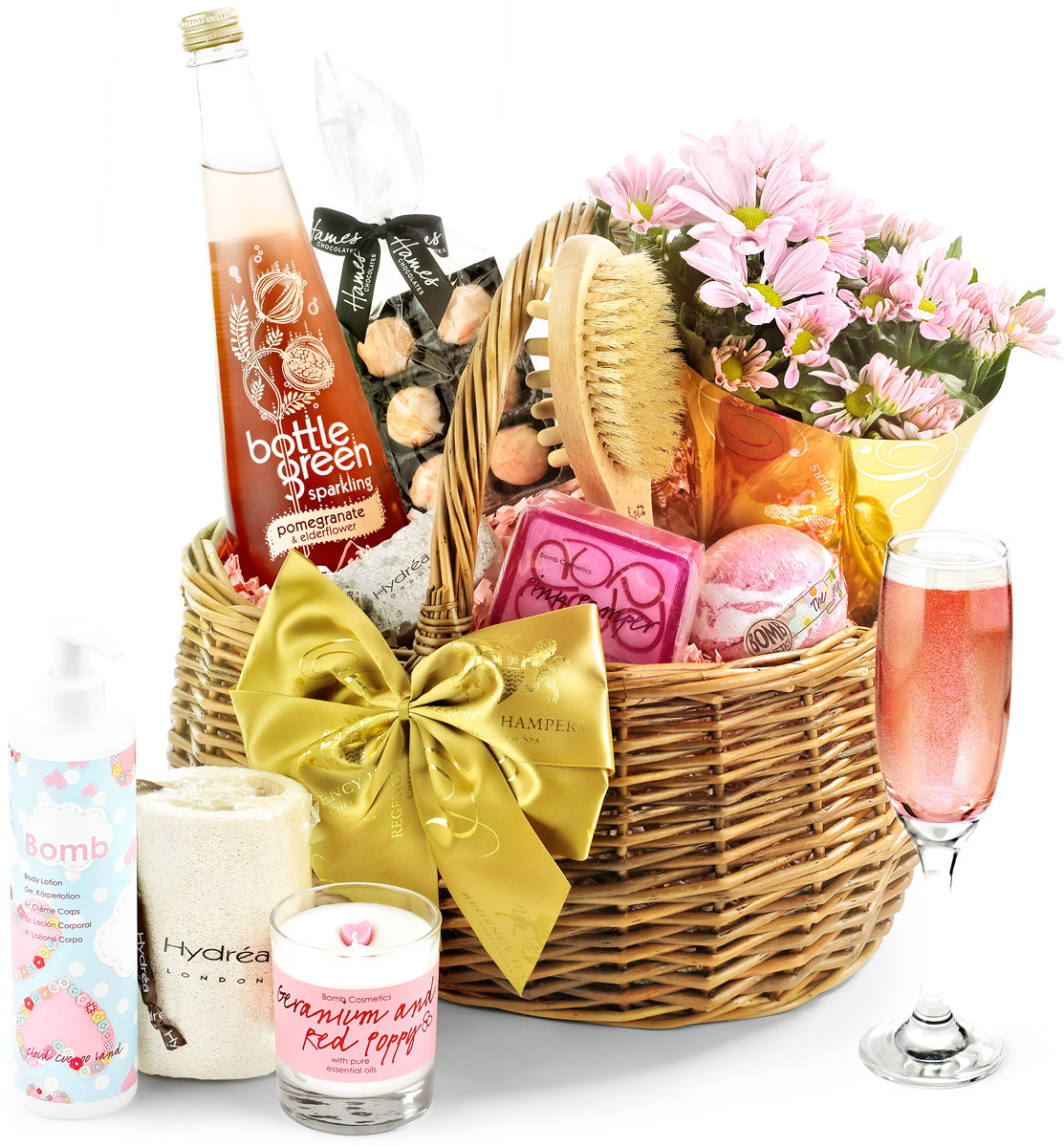Pampering Gift Basket Ideas
 Luxury Floral Pampering Set Gift Basket With Alcohol Free