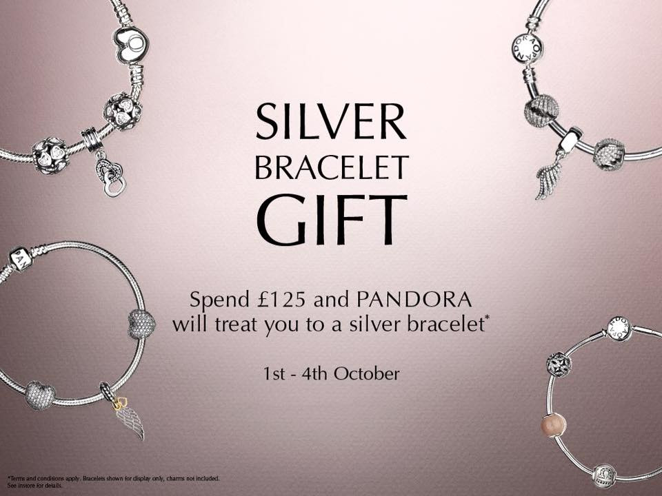 Pandora Bracelet Discount
 Free bracelet promotion for the UK starts today