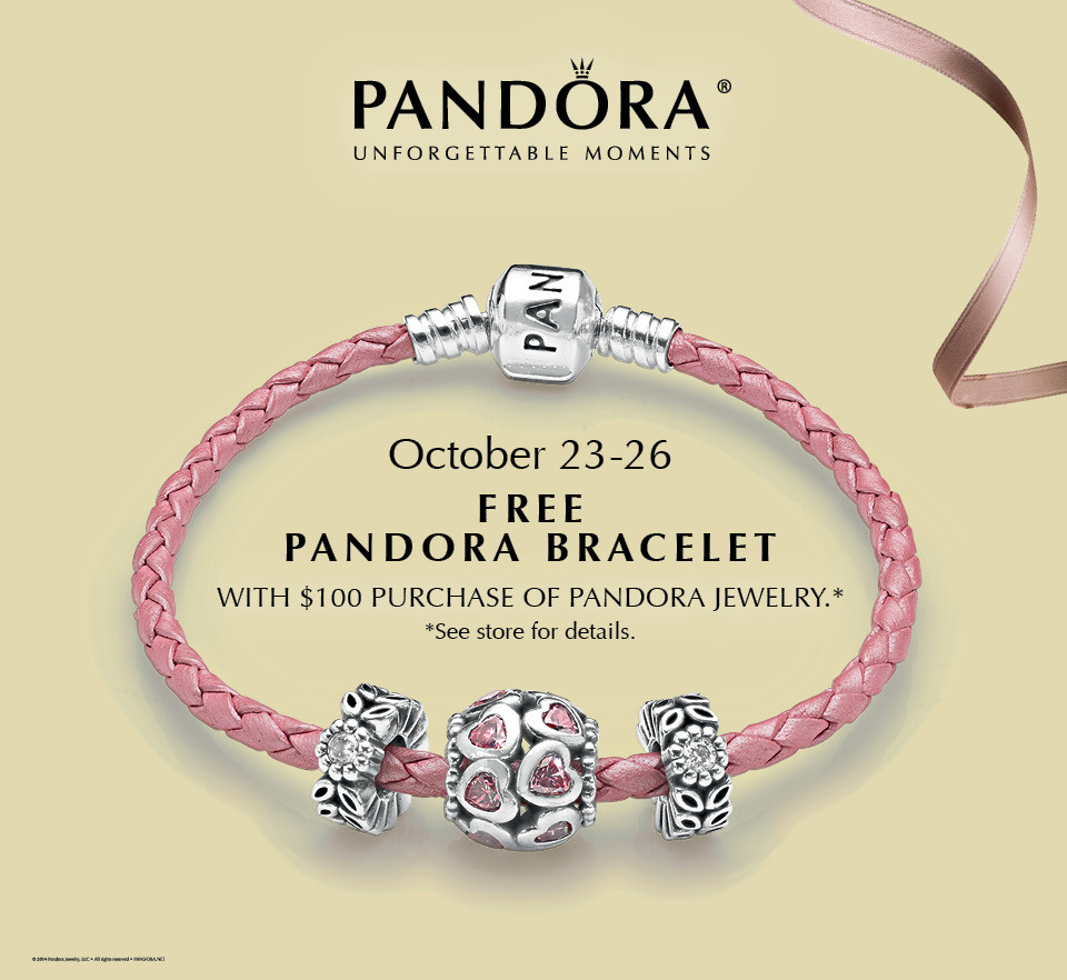 Pandora Bracelet Discount
 Promotions for 2014