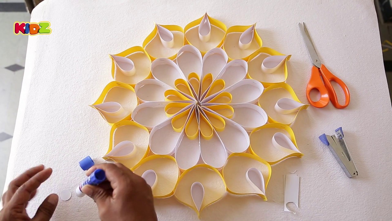 Paper Decor DIY
 How to Make Wall Decoration with Paper