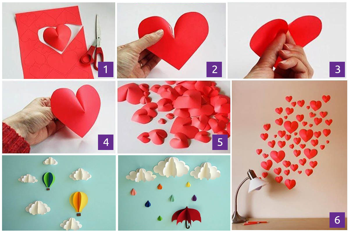 Paper Decor DIY
 20 Extraordinary Smart DIY Wall Paper Decor [Free Template