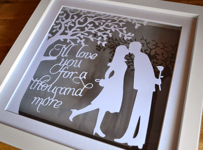 Paper Wedding Anniversary Gift Ideas
 Paper Wedding Anniversary Paper Petal Paper Cutting