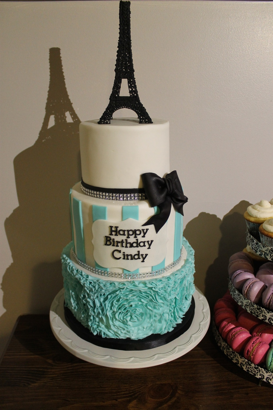 Paris Birthday Cakes
 Paris Themed Birthday Cake CakeCentral