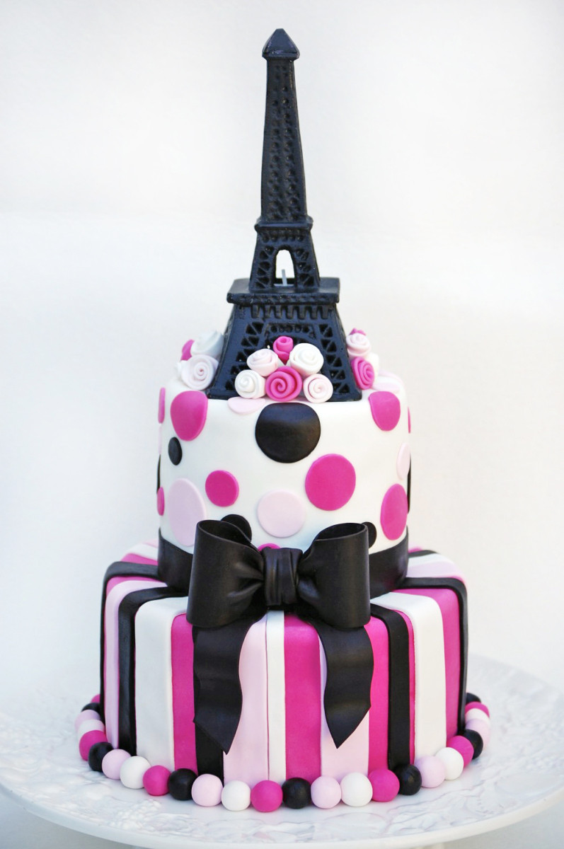 Paris Birthday Cakes
 Paris Theme Cake Decorating munity Cakes We Bake