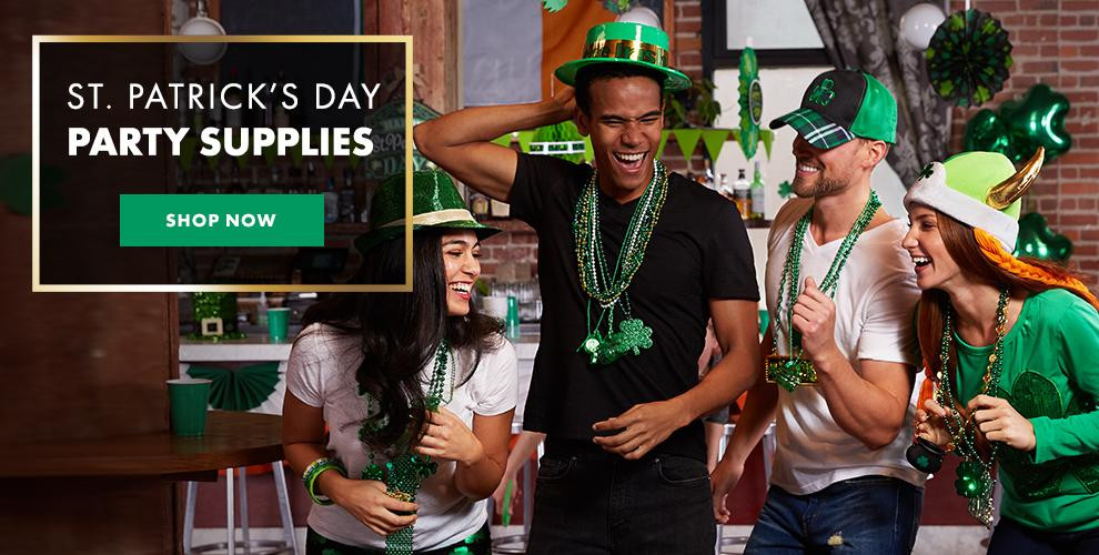 Party City St Patrick's Day
 line Party Store with over 850 Store Locations