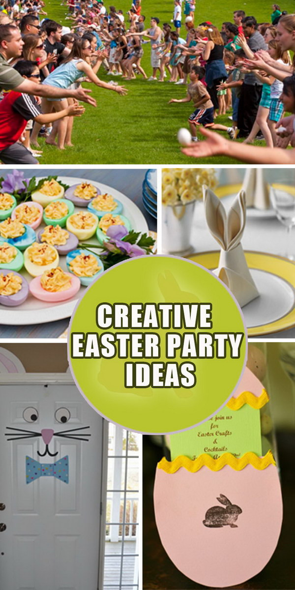 Party Ideas For Easter
 Creative Easter Party Ideas Hative