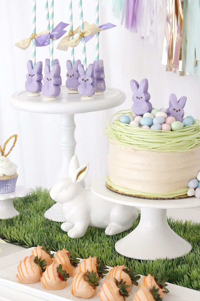 Party Ideas For Easter
 Kara s Party Ideas "Bunny Bash" Easter Party for Kids