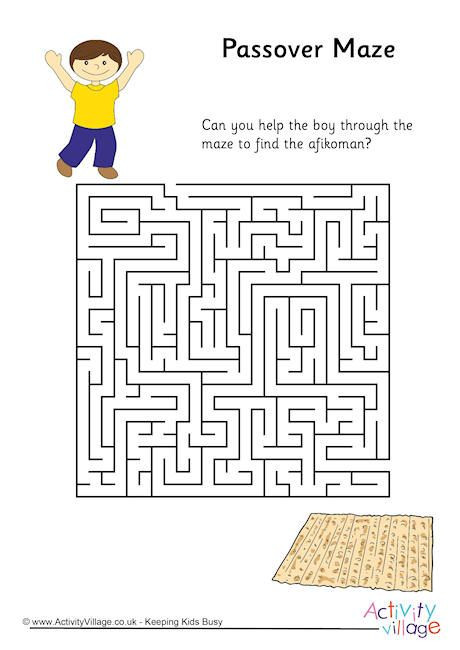 Passover Activities For Sunday School
 Passover Maze 2 through to the website for the